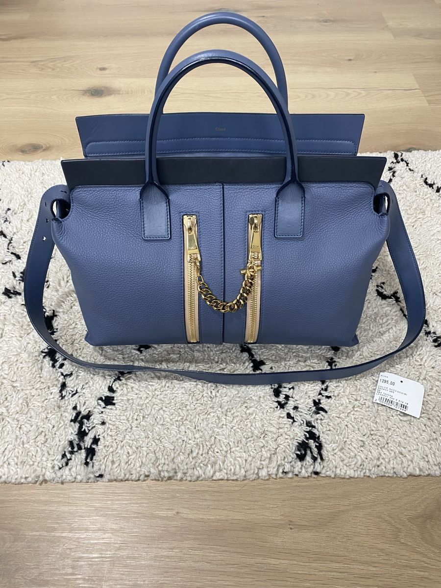 Chloé Borse da donna: Original Chloé Cate Double Zip Satchel Bag – Usato da Buchs ZH venduto da crazyhandbaggirl123 4