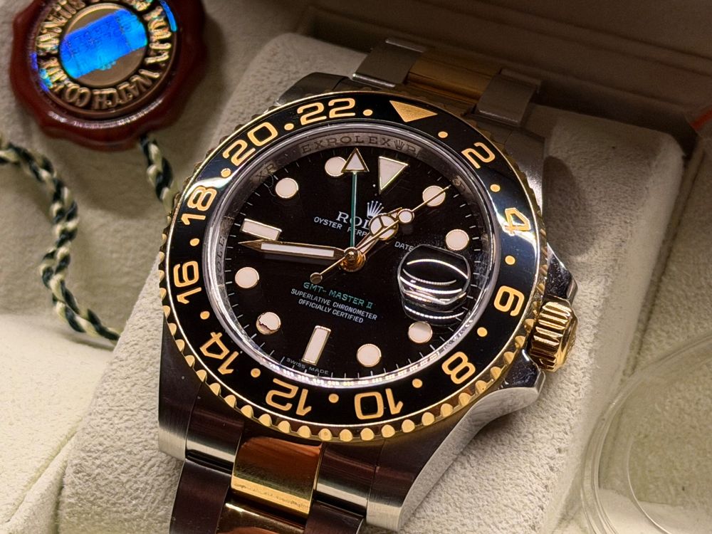 Rolex GMT-Master II 116713 Bicolor Stahl Gold 40mm (Gebraucht) in Aarau ...