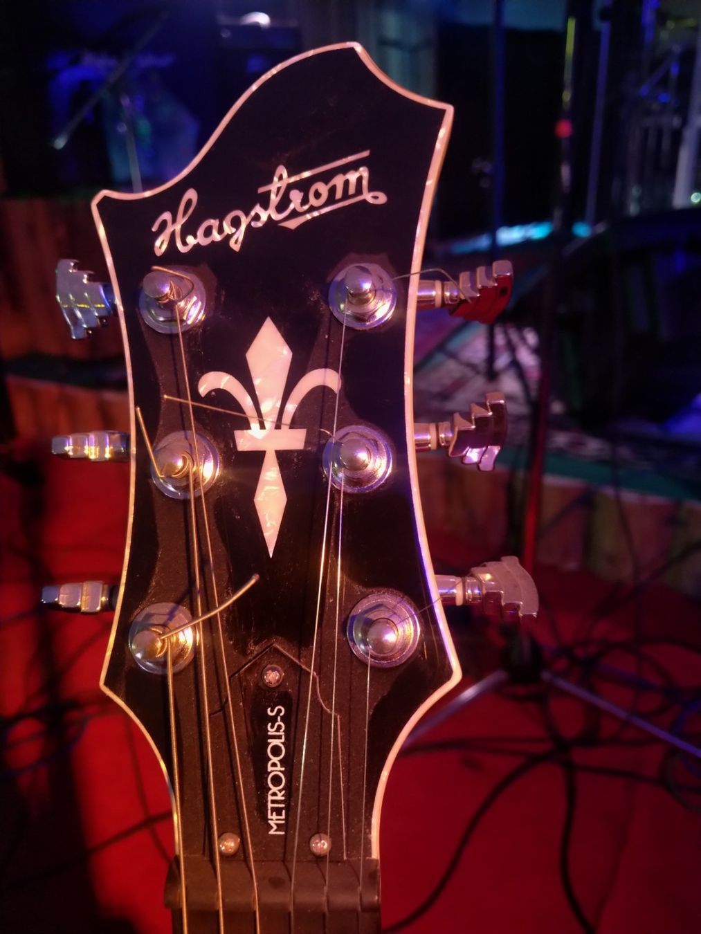 Hagström Strumenti musicali: Hagstroem Gitarre Metropolis-S – Usato da Safenwil venduto da Zappi1969 2