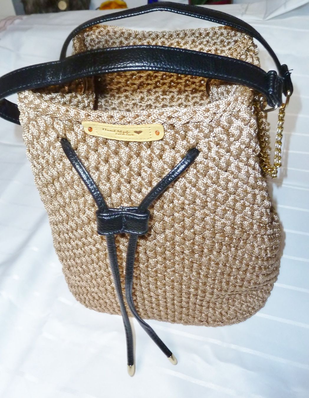 Zaini: Gehäkelte Rucksack Tasche Toba – Nuovo e nell'imballaggio originale da Siebnen venduto da Ra-la-ra-ol 3