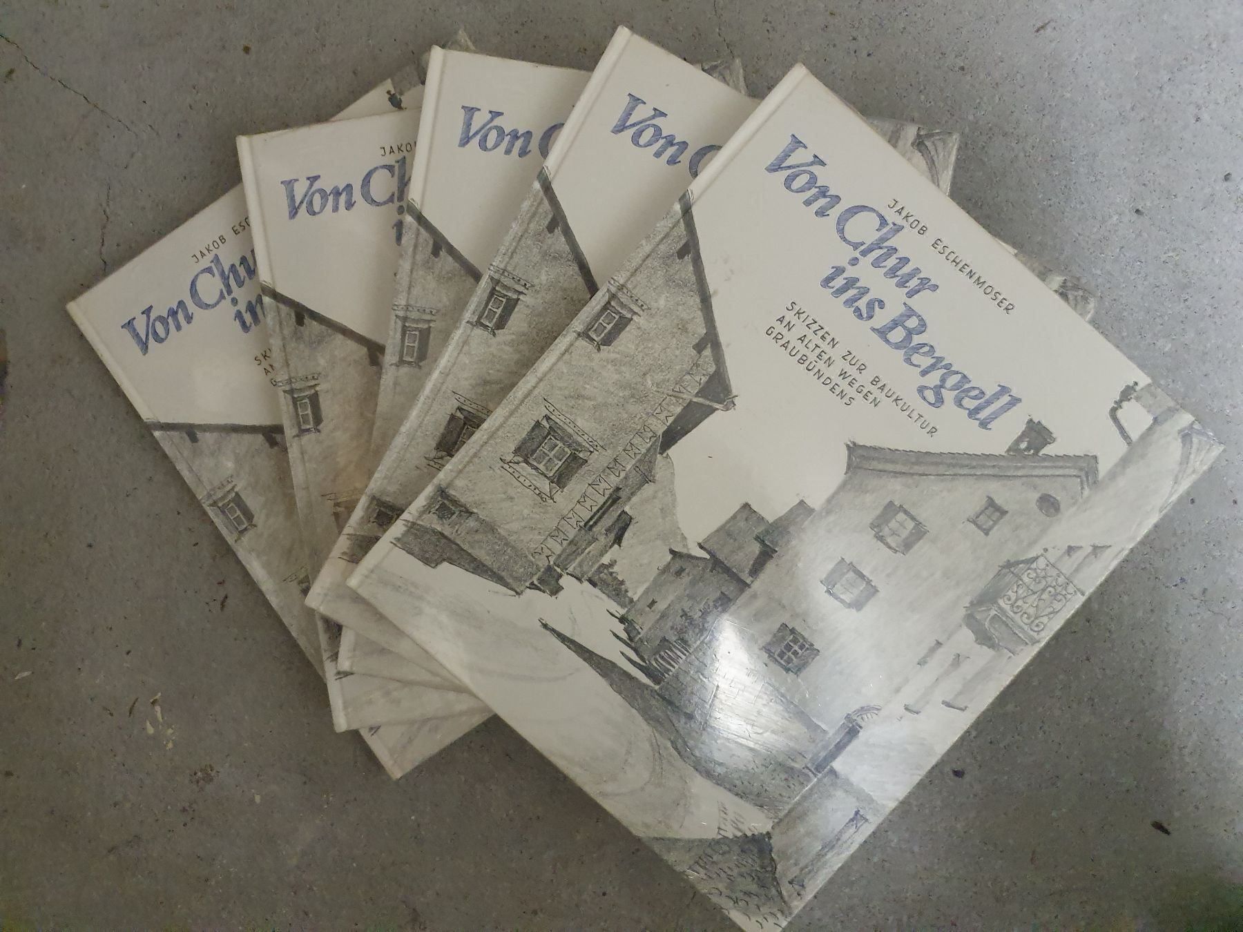 Libri: Von Chur ins Bergell, 5 Exemplare – Nuovo e nell'imballaggio originale da Langnau am Albis venduto da jer_pm72