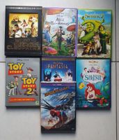 Lot de 7 DVD: Disney, Astérix, Spiderman - Films variés!