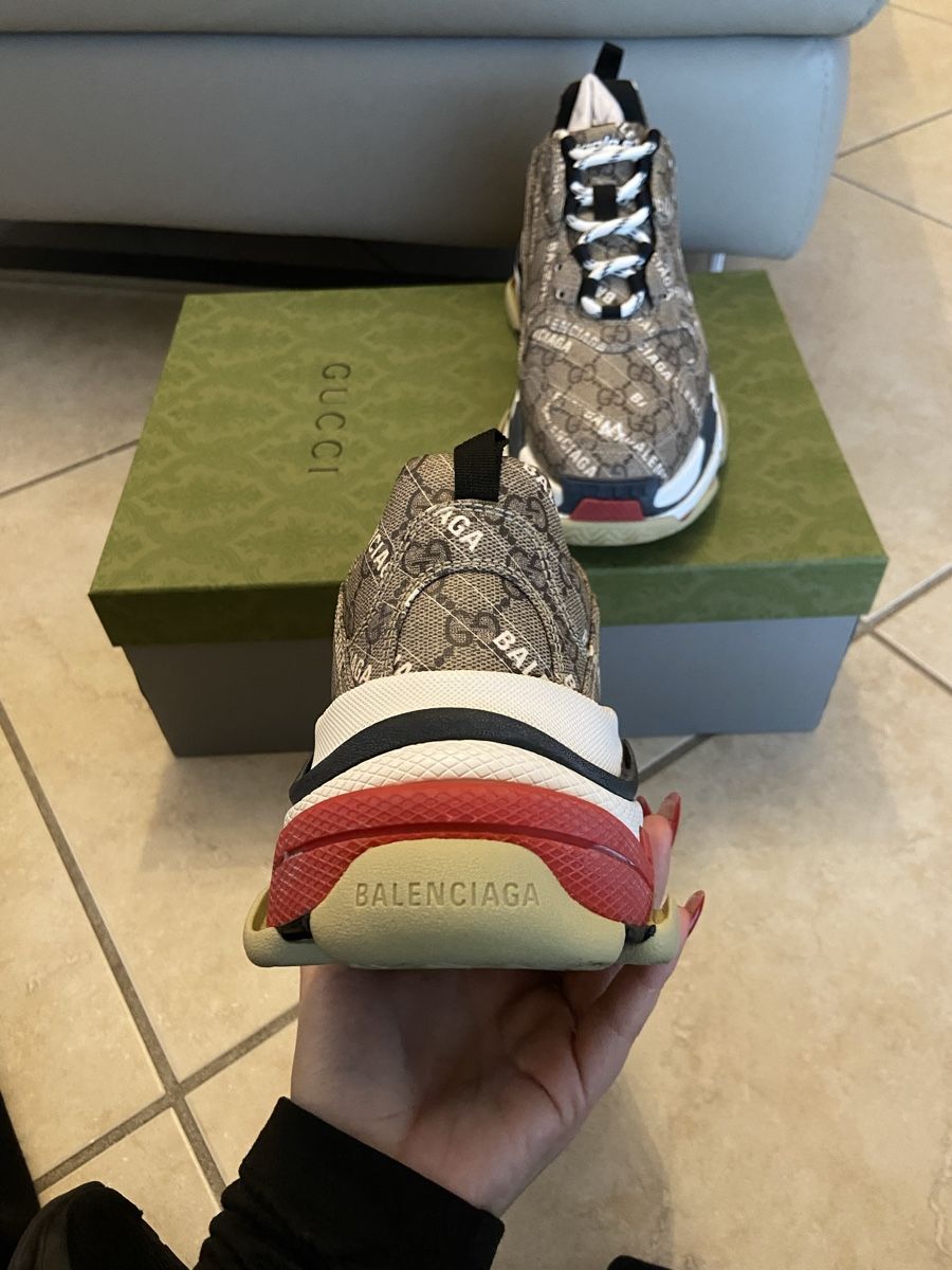 Gucci Scarpe da uomo: Basket Gucci x Balenciaga – Nuovo (secondo la descrizione) da Le Lignon venduto da Ana2831 1