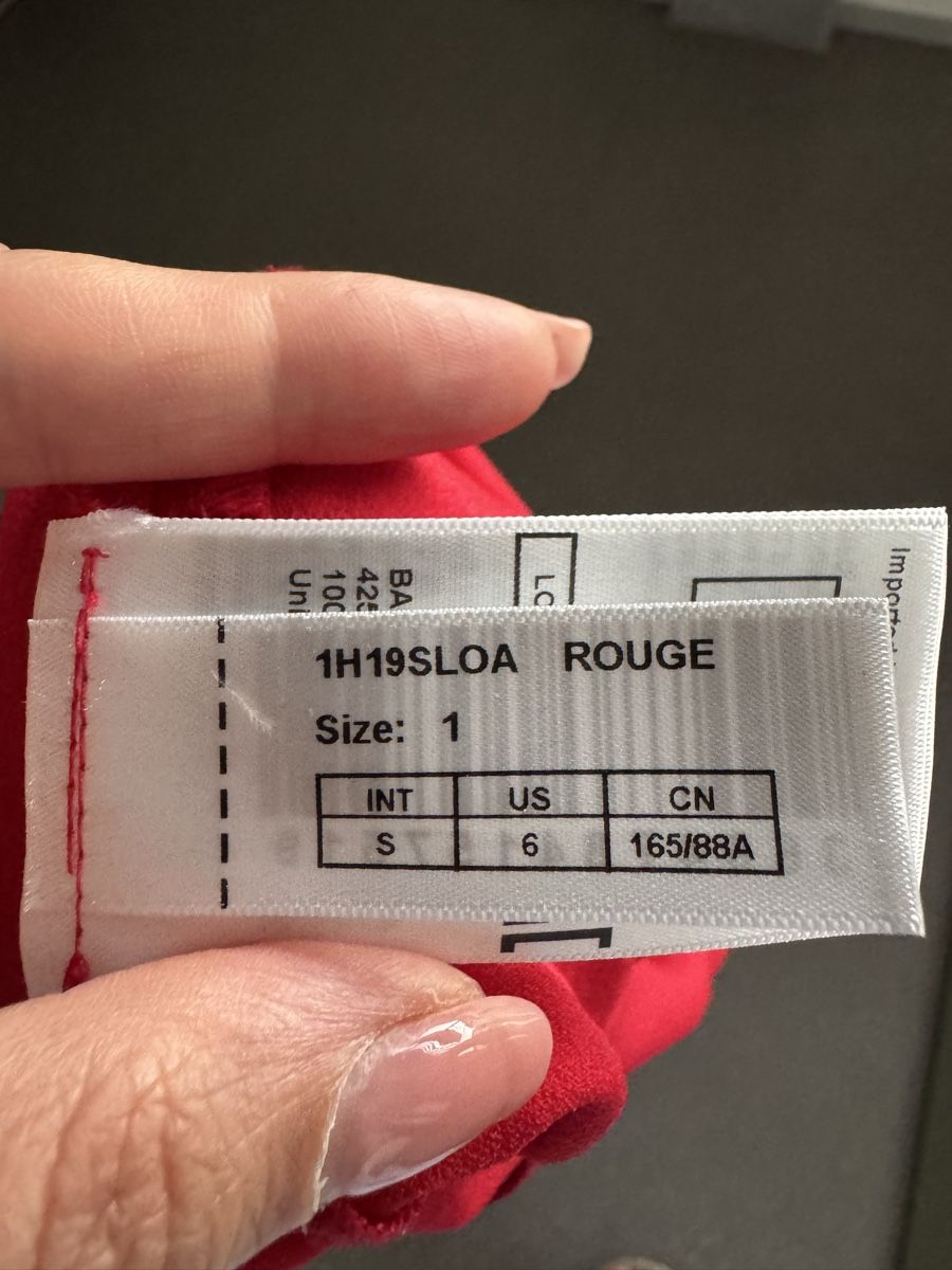 Ba&Sh Kleider: Ba&sh Red Sloane Mini Dress Size S – Gebraucht aus Zürich von Lizbeth 7