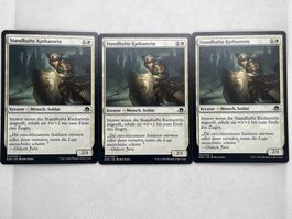 Magic The Gathering: 3x Standhafte Katharerin EMN Top!