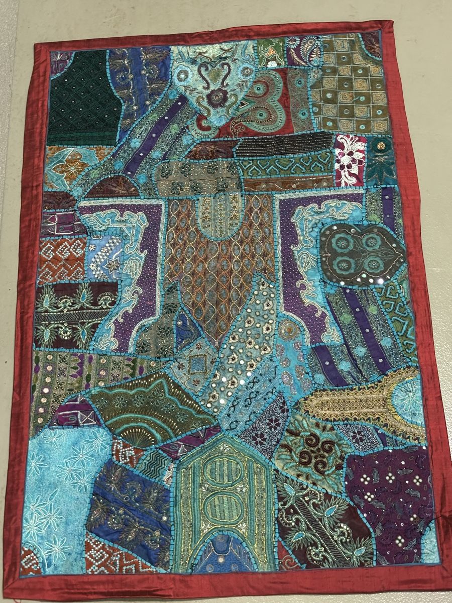 Stoffe: Wandbehang Patchwork indisch – Gebraucht aus Zürich von steuer2014
