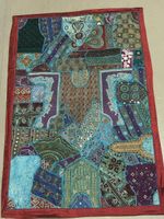 Wandbehang Patchwork indisch