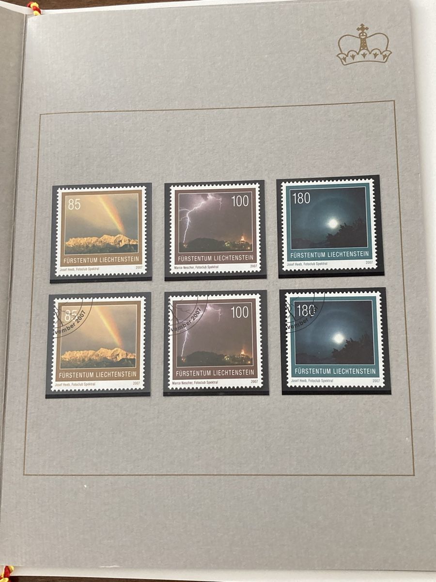 Tutti i francobolli: Liechtenstein Briefmarken Mappe 2007 Postfrisch Ersttag FDC – Nuovo (secondo la descrizione) da Lyss venduto da Mimazibi12 2