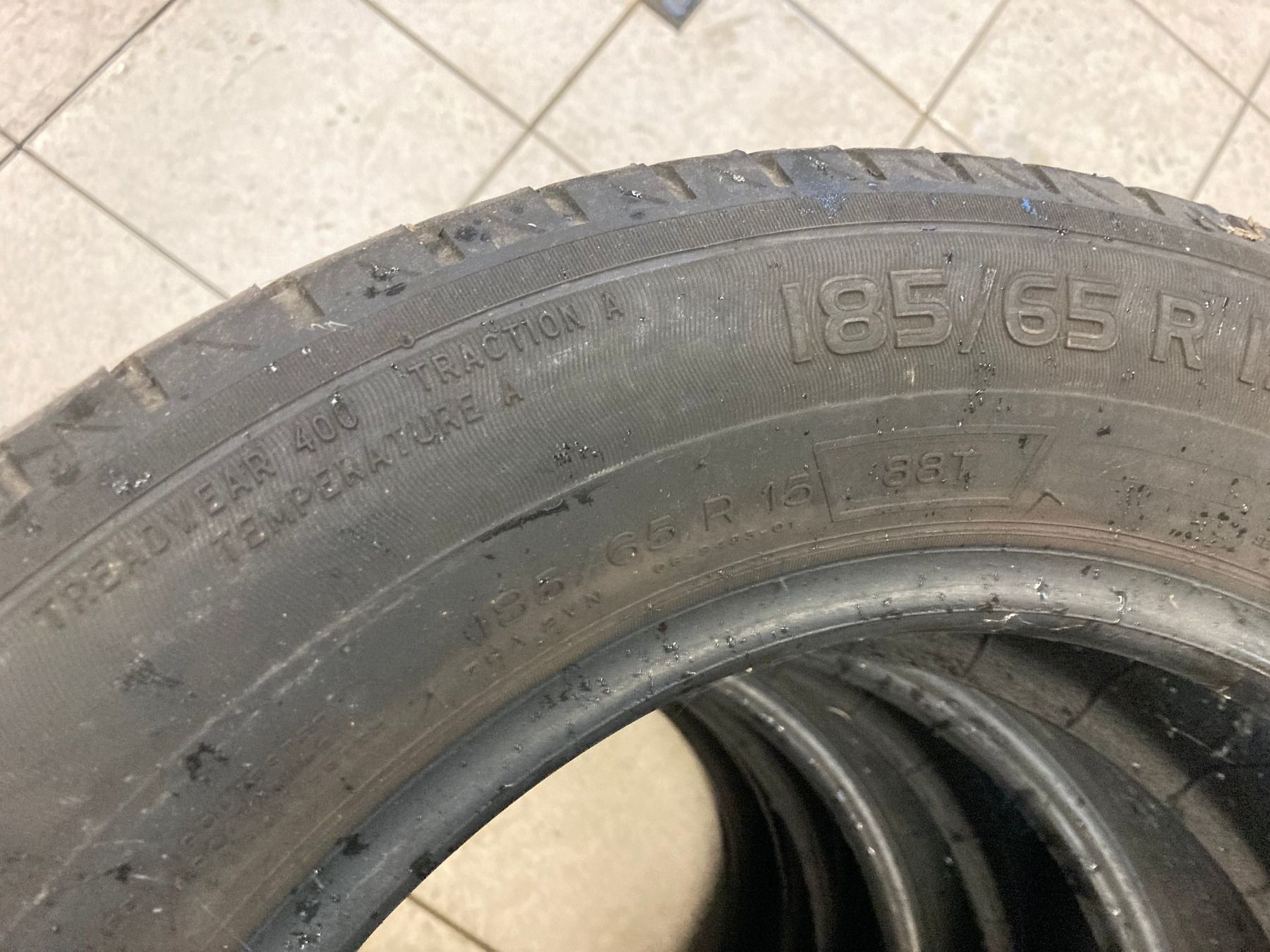 Michelin Pneumatici & Ruote complete: 185/65R15 Sommerpneu – Usato da Cham venduto da WB2223 3