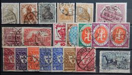Deutsches Reich ex. Kat. 100-204 gest. 1916/22