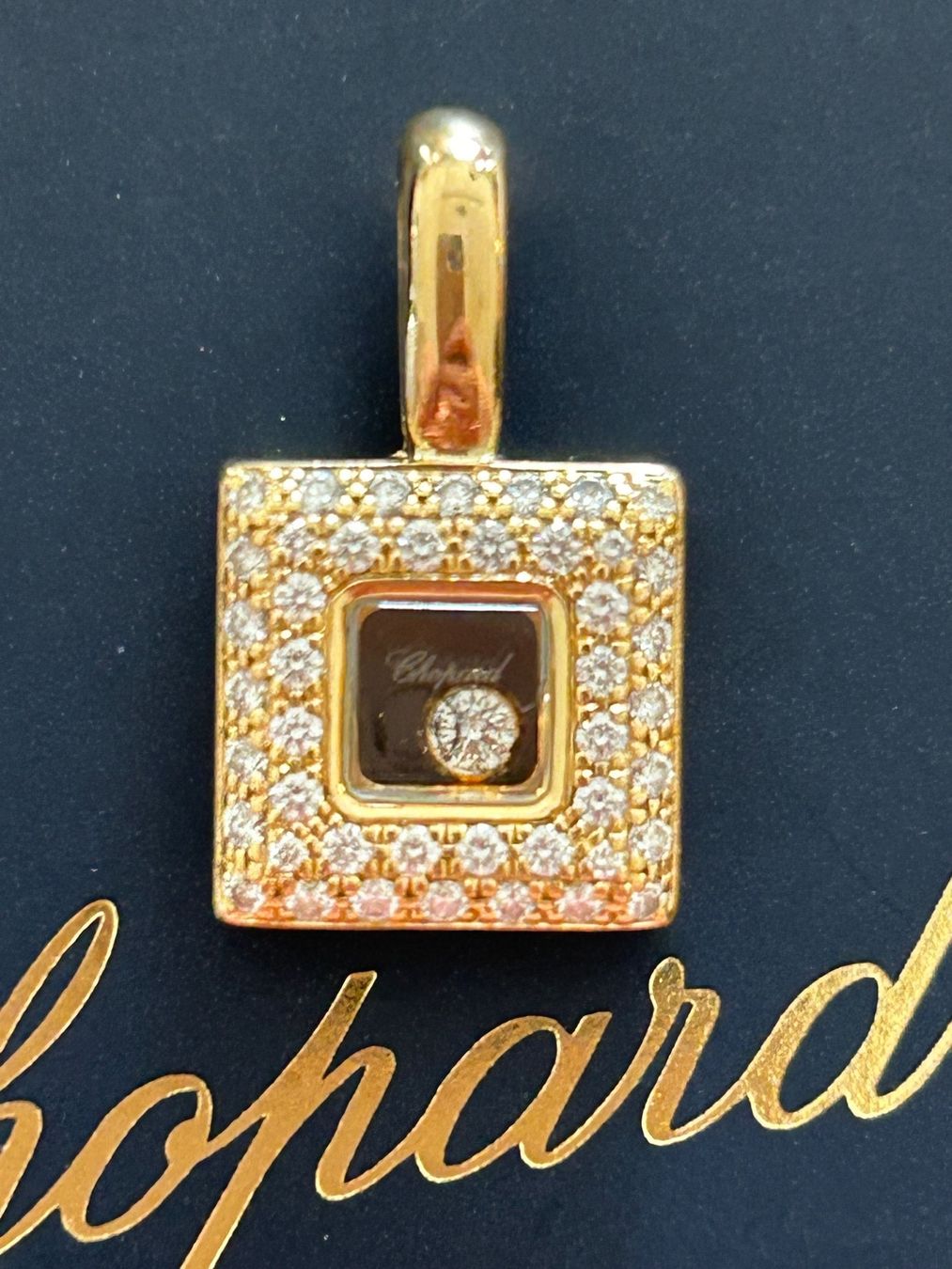 Chopard Ciondoli: CHOPARD CARRE HAPPY DIAMOND – Usato da Roggwil BE venduto da Viking72 4