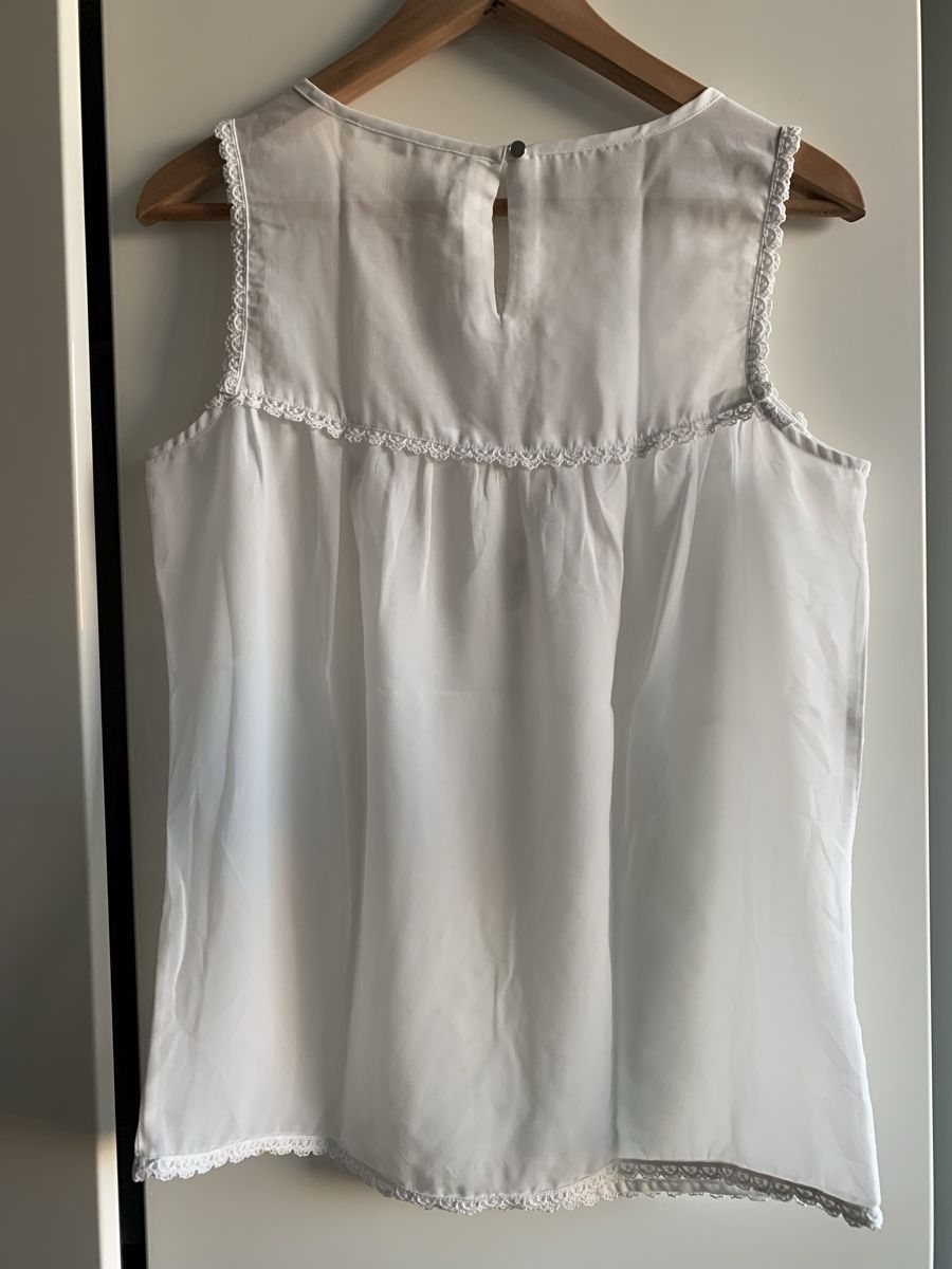 Tom Tailor Top: Elegantes Tom Tailor Top in weiss Grösse S – Usato da Dättwil AG venduto da saralaz 1