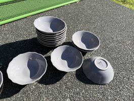 Schalen grau 14Stück IKEA guter Zustand