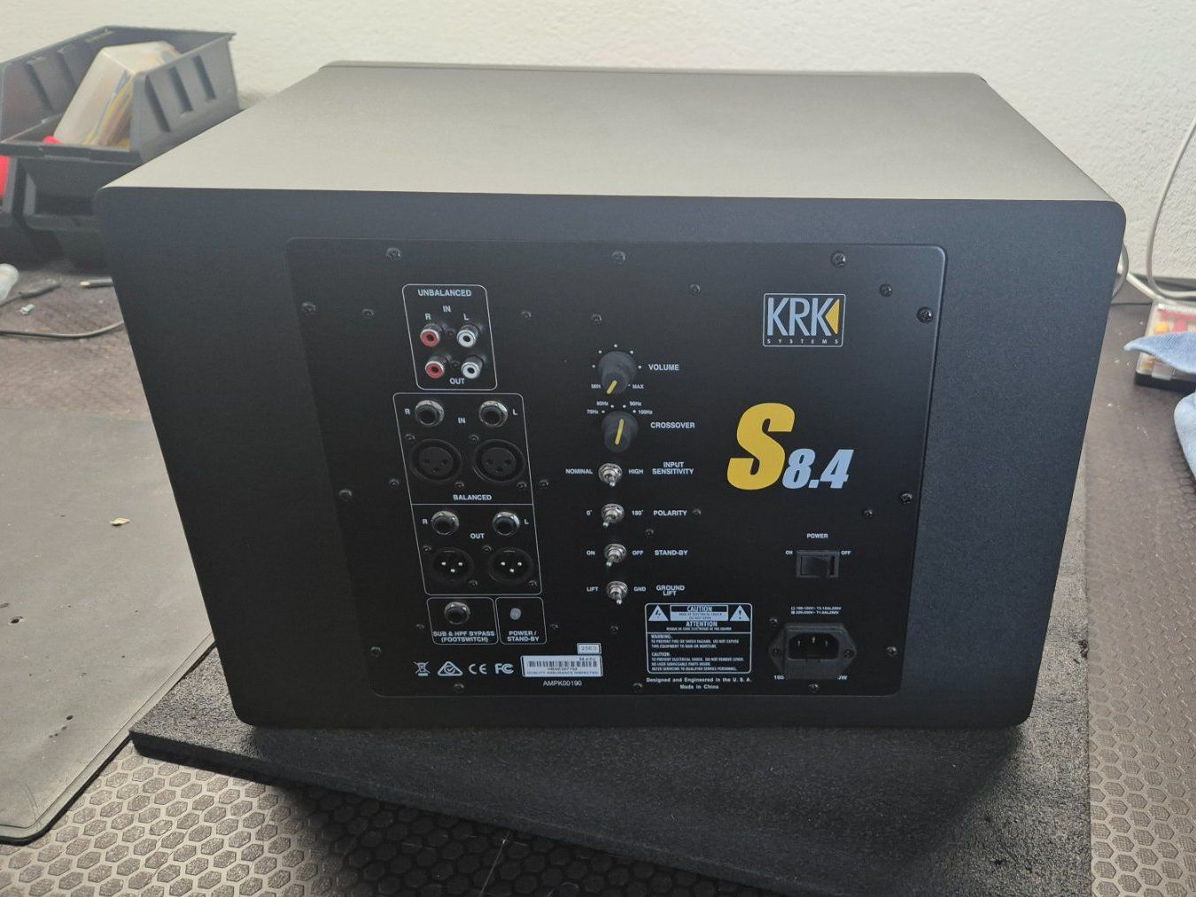KRK Lautsprecher: KRK S8.4 subwoofer – Gebraucht aus Vuisternens-Ogoz von Lucas1985 1