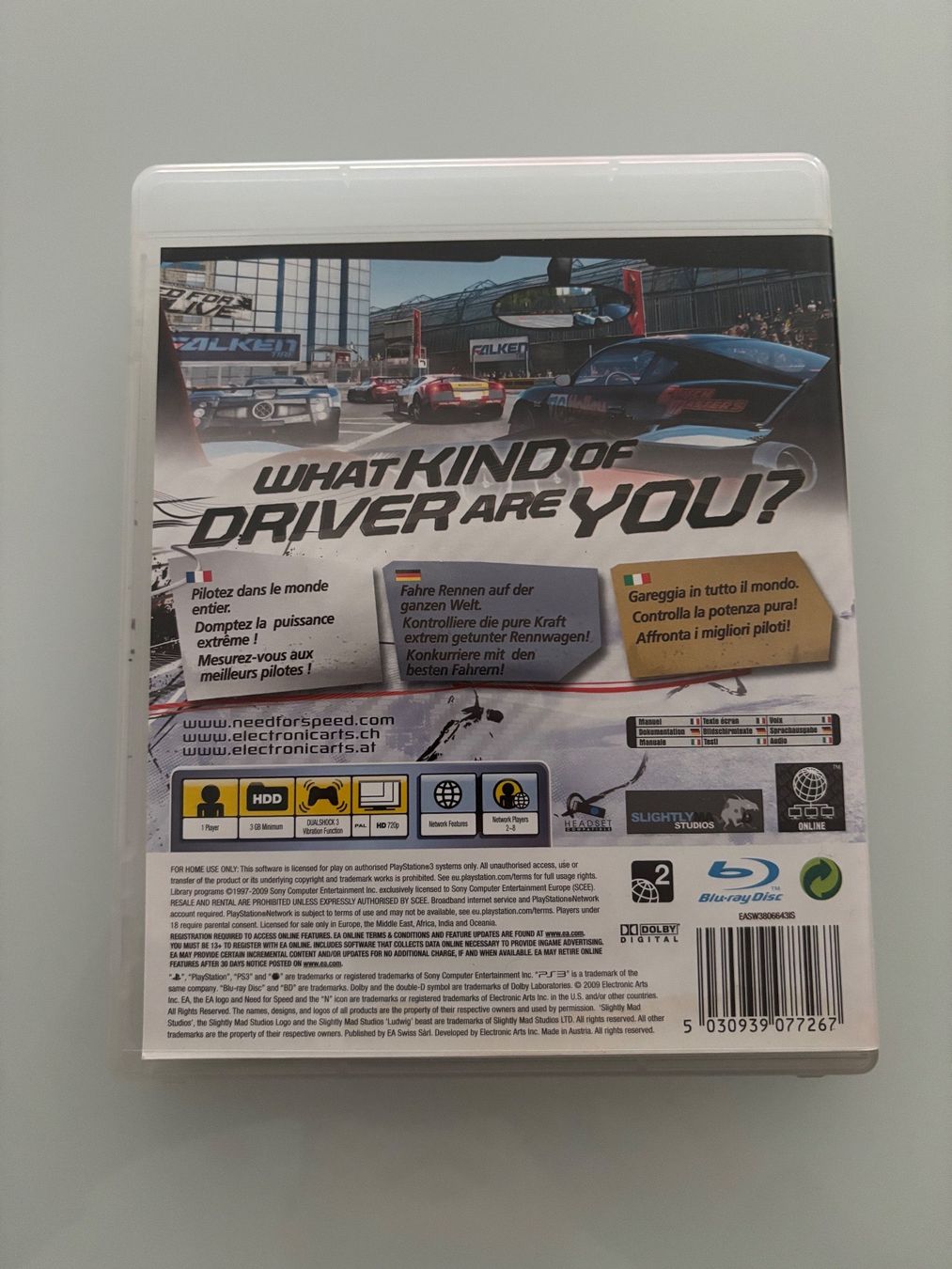 Sony Giochi: Need For Speed Shift PS3 ( Playstation 3 ) – Usato da Giubiasco venduto da GammaRay85 1
