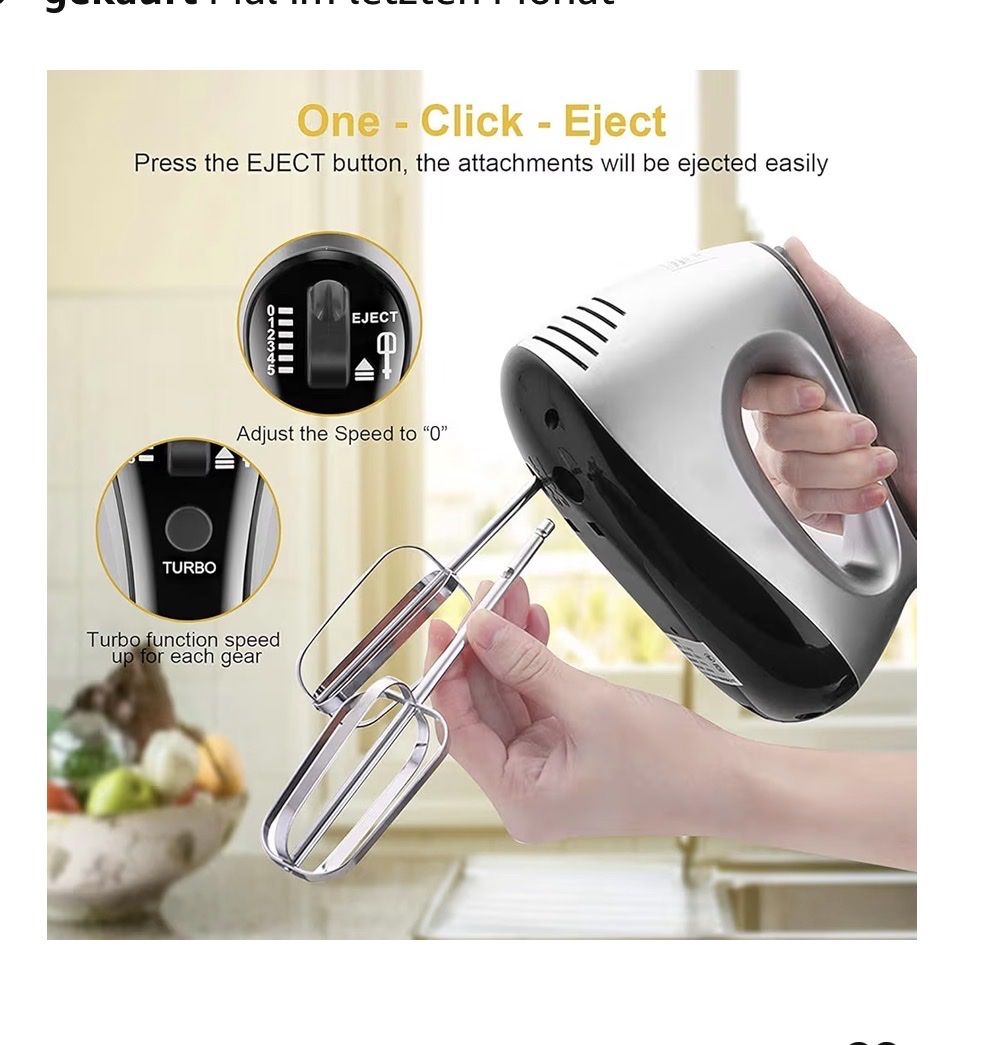 Elettrodomestici da cucina: Mixer  – Nuovo e nell'imballaggio originale da Burgdorf venduto da mil_bgk2 3