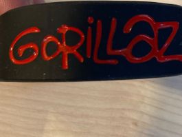Gorillaz Silikon Armband Metal Rock Band