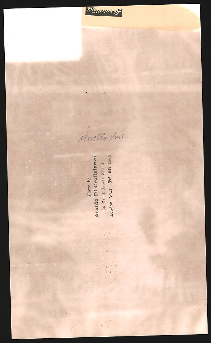 Fotografie & Manifesti: Fotografie Schauspielerin Mireille Darc  – Usato da Berlin venduto da bartko-reher 1