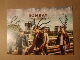 77 Bombay Street - handsignierte Autogrammkarte