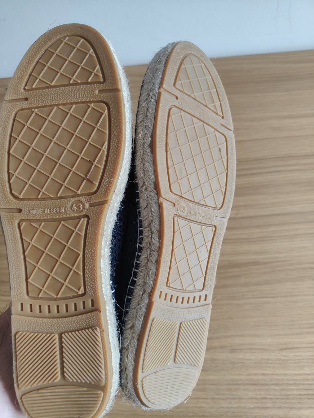 Herrenschuhe: schöne blaue Schnür-Espadrilles, 43 – Gebraucht aus Olten von Gegendiekultur 3