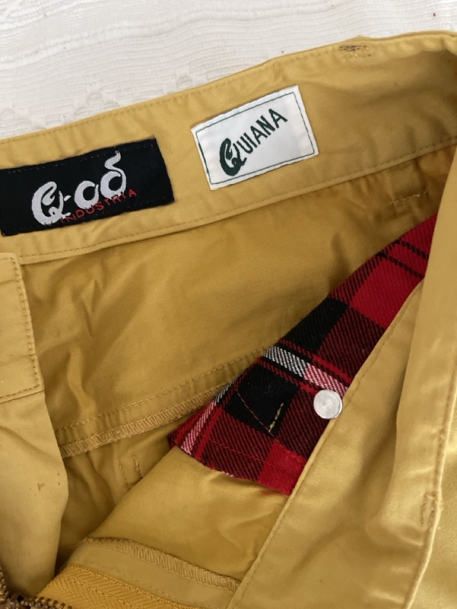 Pantaloni: Trausers - Mustard Q-OS Satin, Stylish and Unique! – Nuovo (secondo la descrizione) da Winterthur venduto da shp_xcc5 3