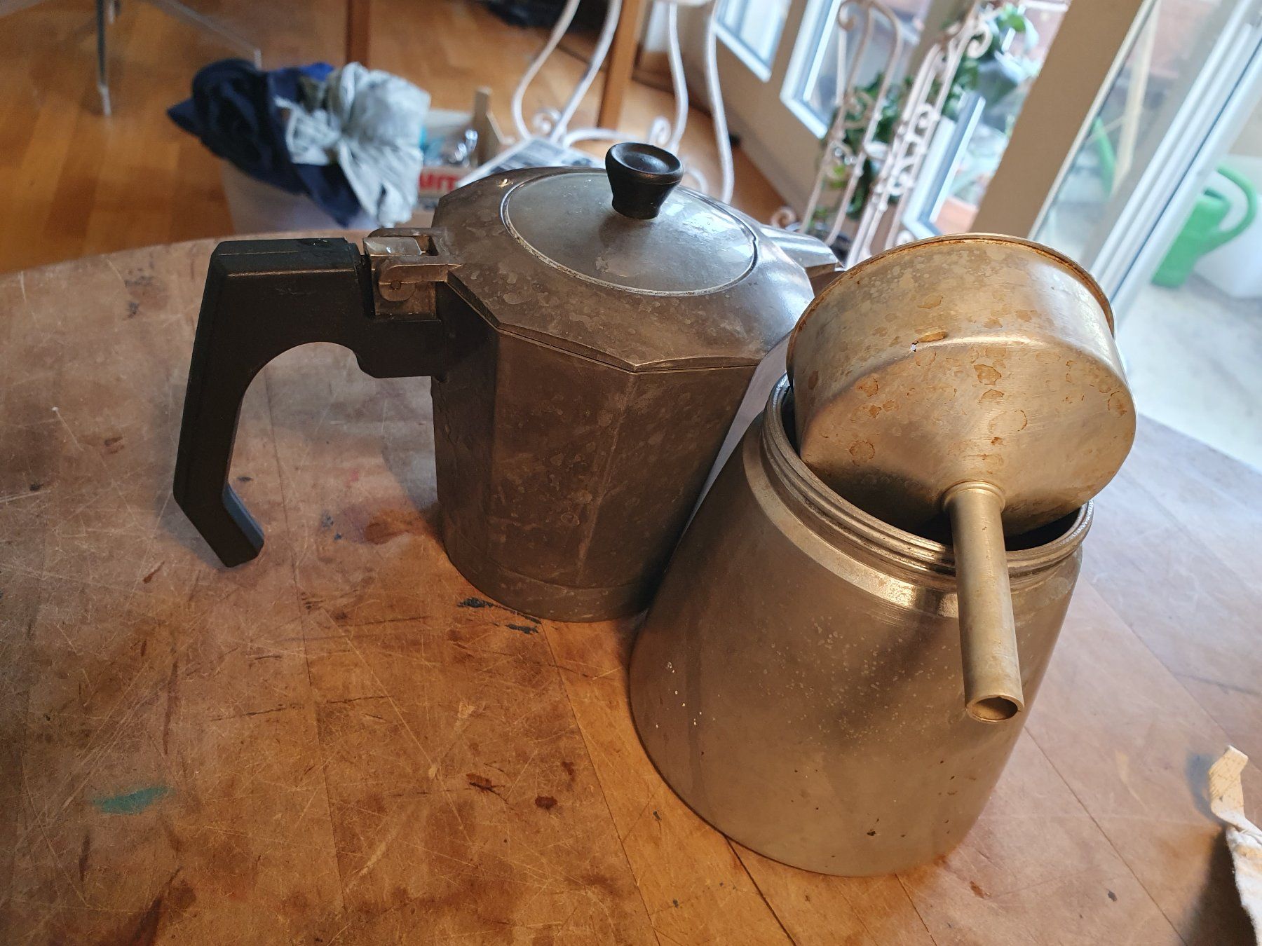 Macchine per caffè & Macchine per espresso: Espressomaschine antik mit Schaufenster – Usato da Zürich venduto da loosebone