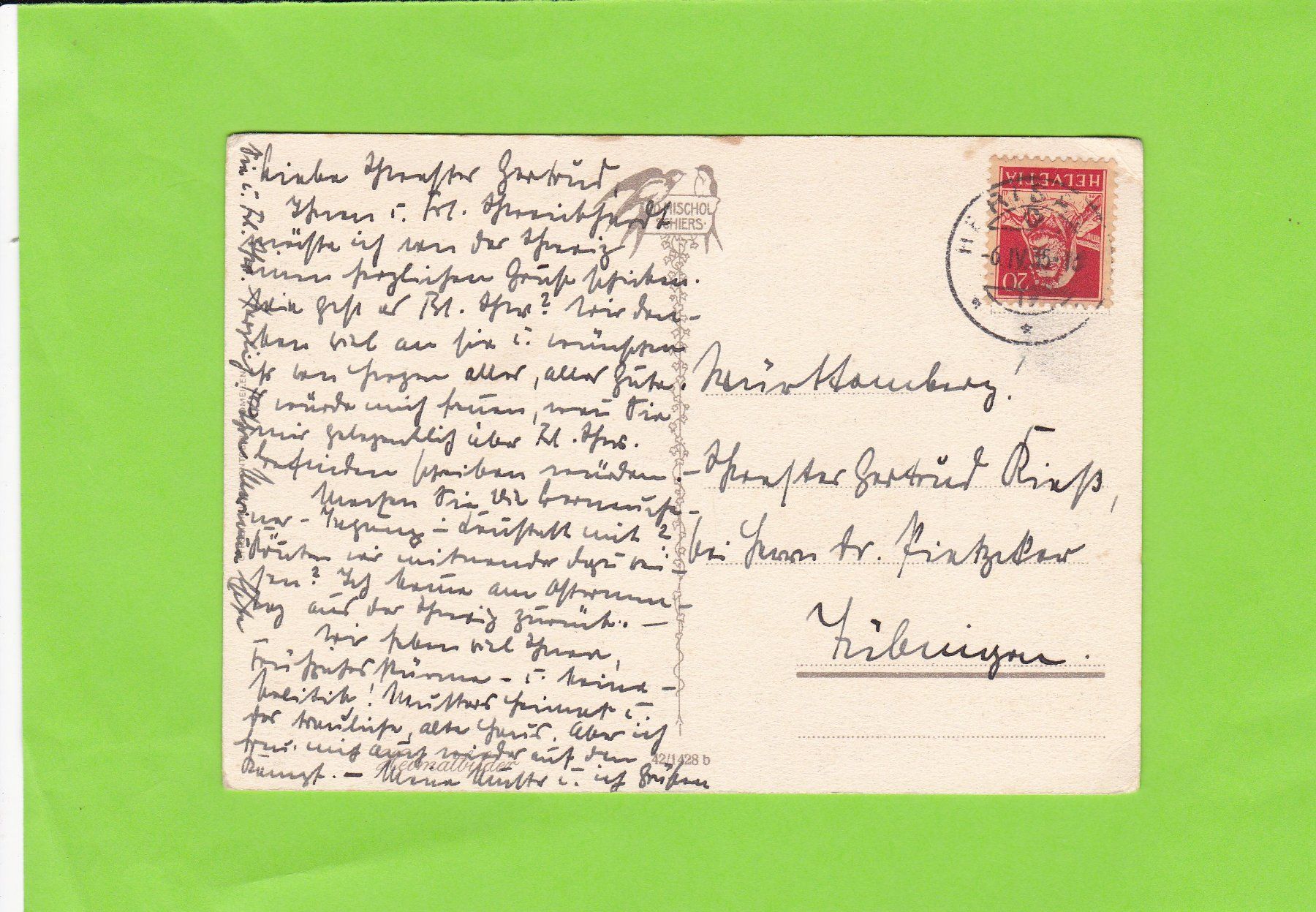Cartoline postali: Schuls-Strassenpartie--1935 – Usato da St. Peterzell venduto da neckertal 1