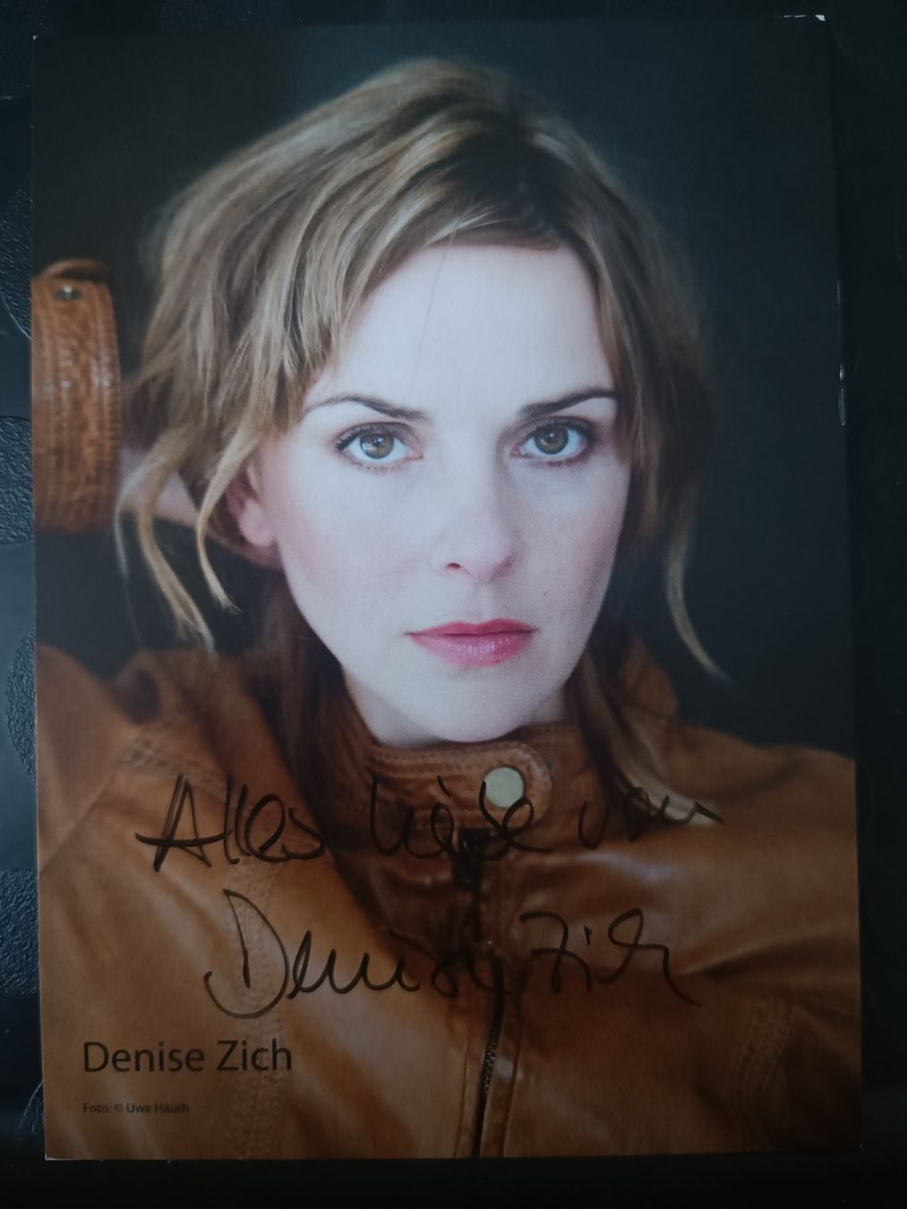 Autogramme: Denise Zich - handsigniert – Gebraucht aus Menziken von Artographs