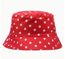 NEUER Sonnenhut rot-weiss Polka dot - 81651