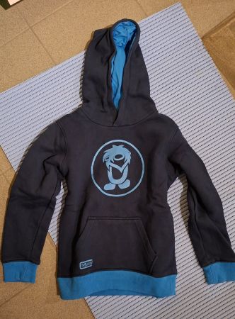 Trollkids Kapuzenpullover dunkelblau, Grösse 140