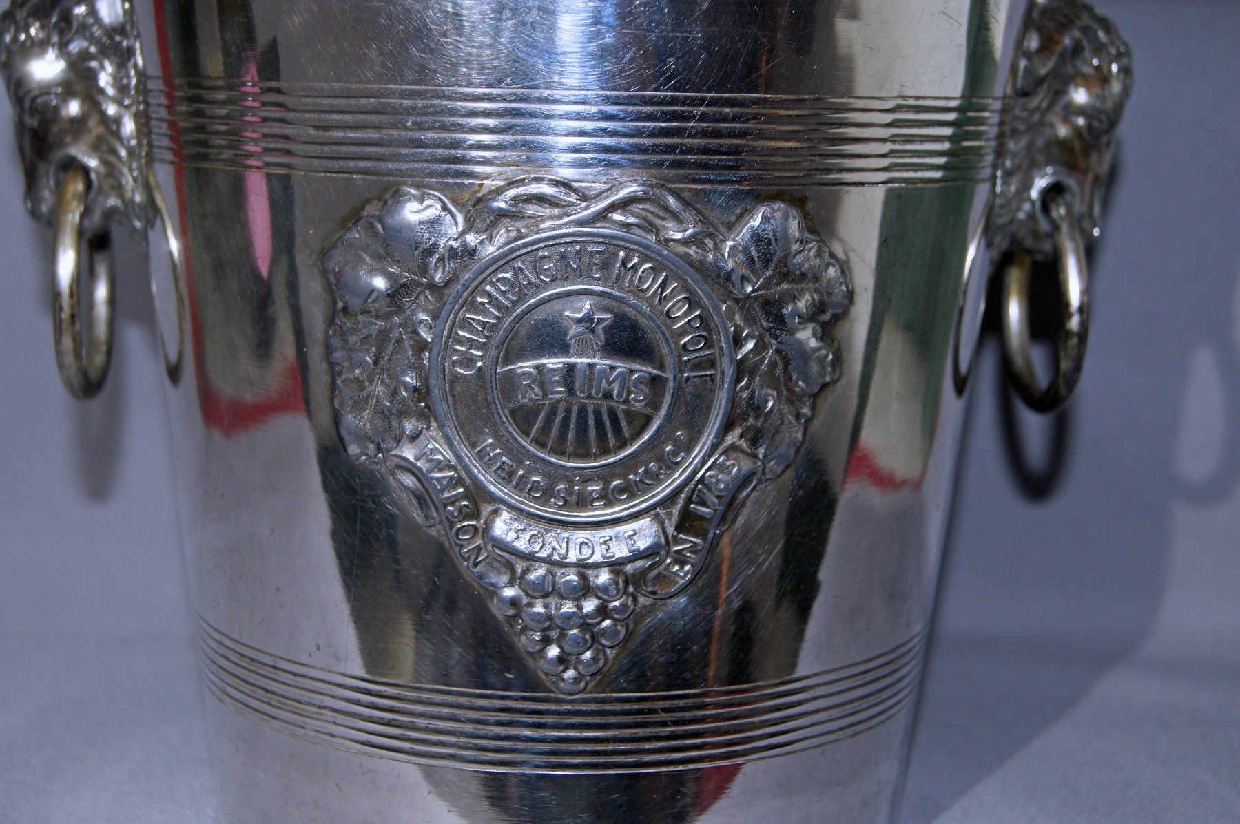 Autres: Champagnerkühler Heidsieck & Co. Versilbert, ca. 1920 – D'occasion à Geroldswil par ARTEFACTO 4