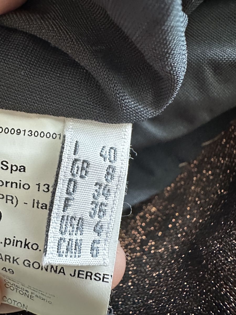 Pinko Gonne: Pinko Glitzer Rock Gr. 36 – Usato da Buchs SG venduto da Sunie 3