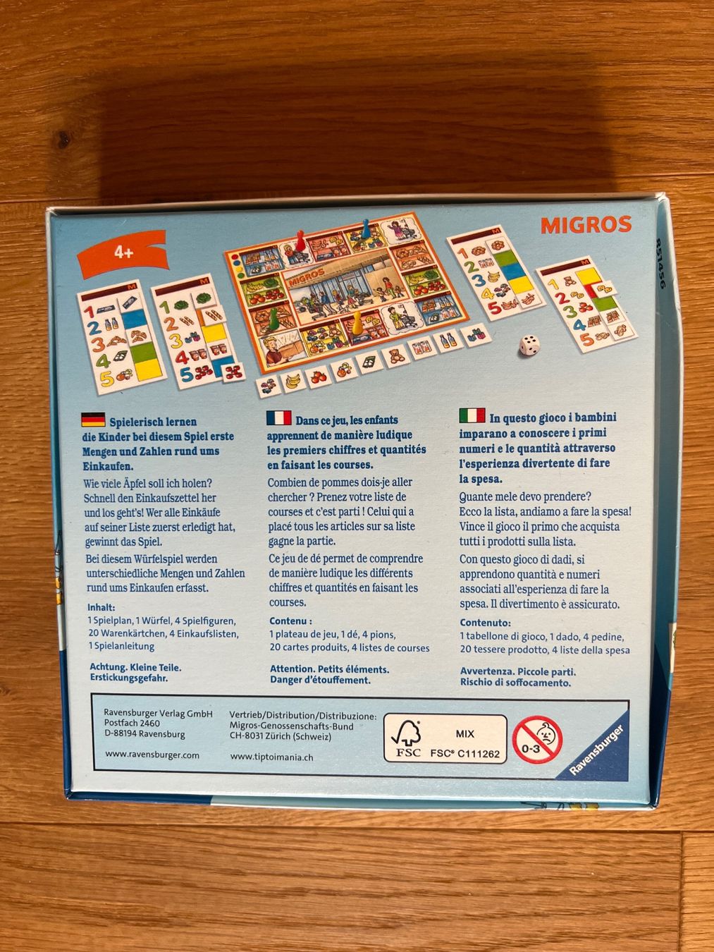 Ravensburger Giochi: Einkaufen-Spiel ab 4 Jahren – Usato da Lengnau BE venduto da Rubin27 2