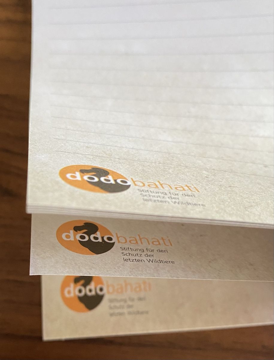 Schreibblöcke: Schreibblock „DODO BAHATI“ A5, 19 Blatt – Neu (gemäss Beschreibung) aus Dietlikon von Sa_Biene 1