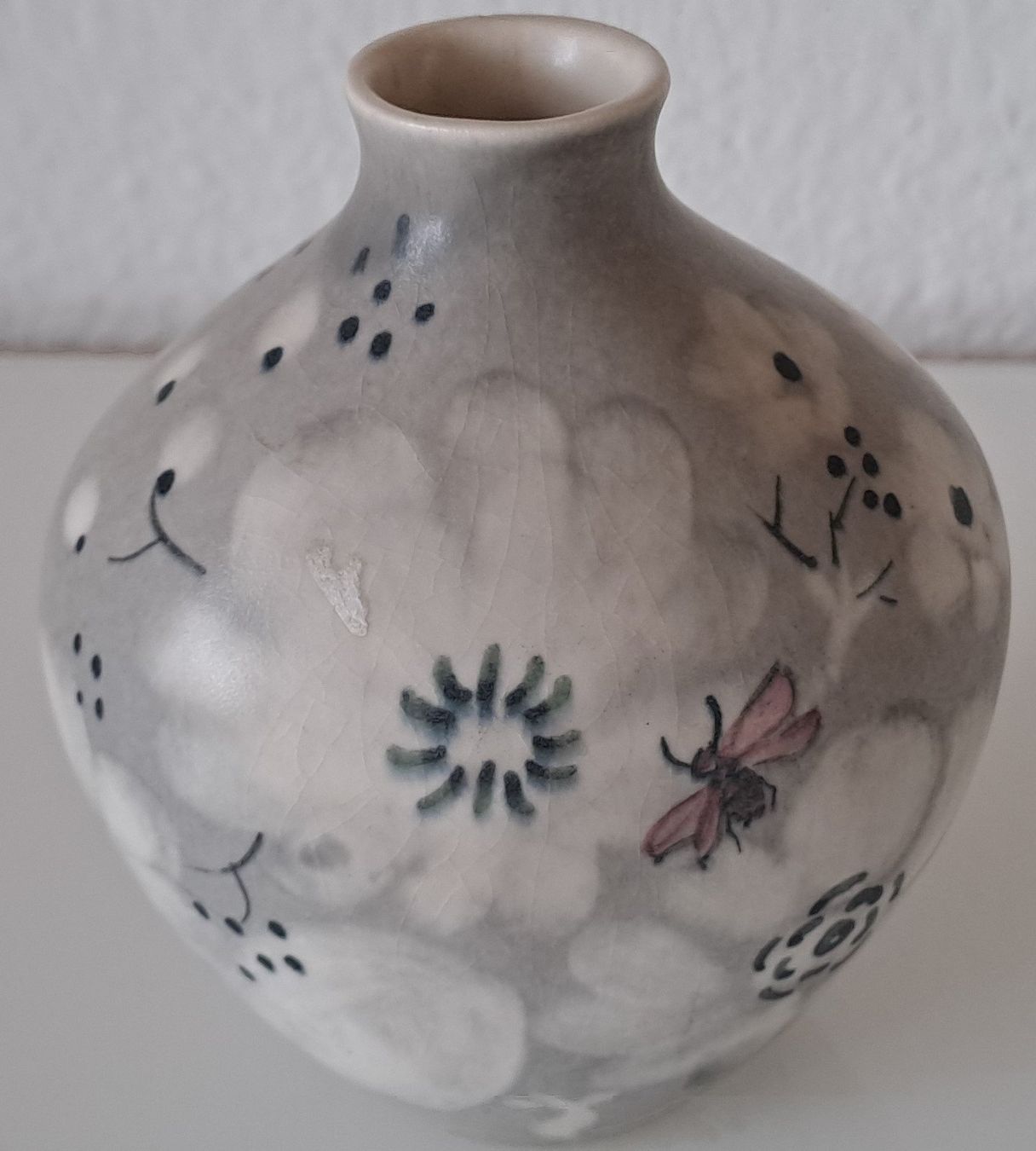 Villeroy & Boch Vasen & Gefässe: Wunderschöne Vase von Villeroy&Boch, handbemalt – Gebraucht aus Wallisellen von monbijoux009
