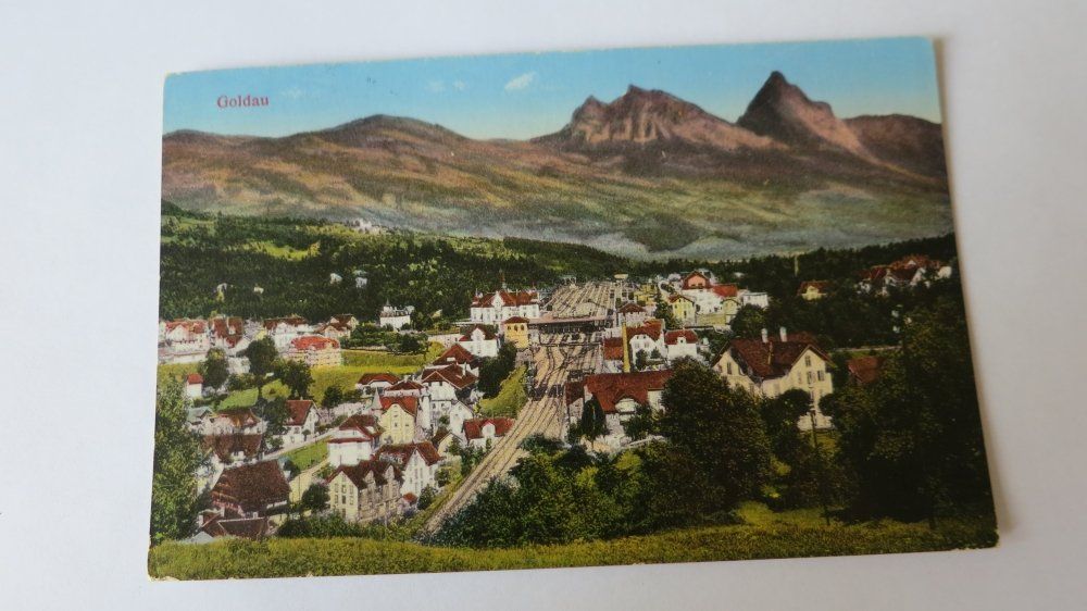 Cartoline postali: Goldau / SZ - 1926 – Usato da Jona venduto da centumprata