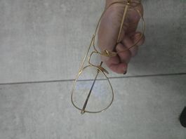 Montatura occhiali Ray-Ban dorata