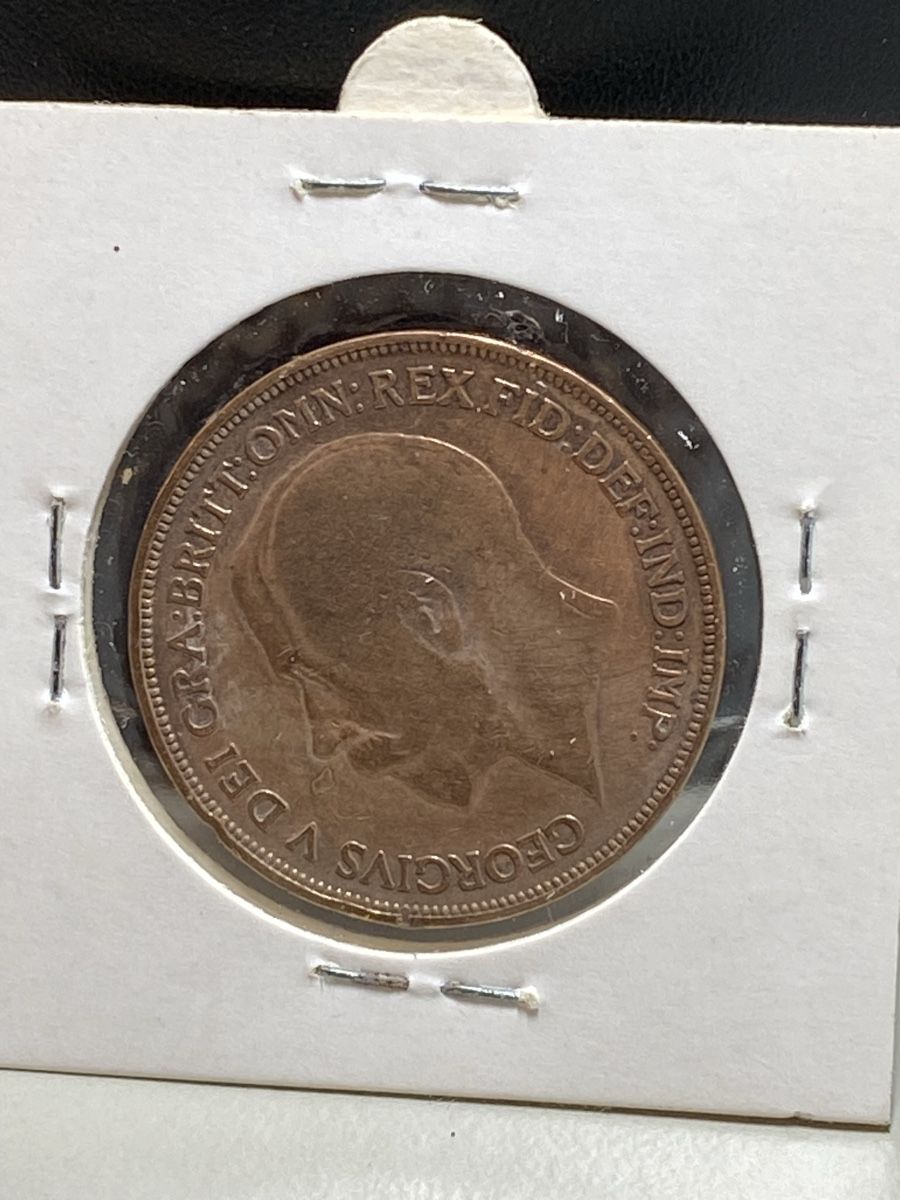Tutti le monete: GB - 1 penny - 1915 - Georges 5 – Usato da Payerne venduto da Mike1682 1