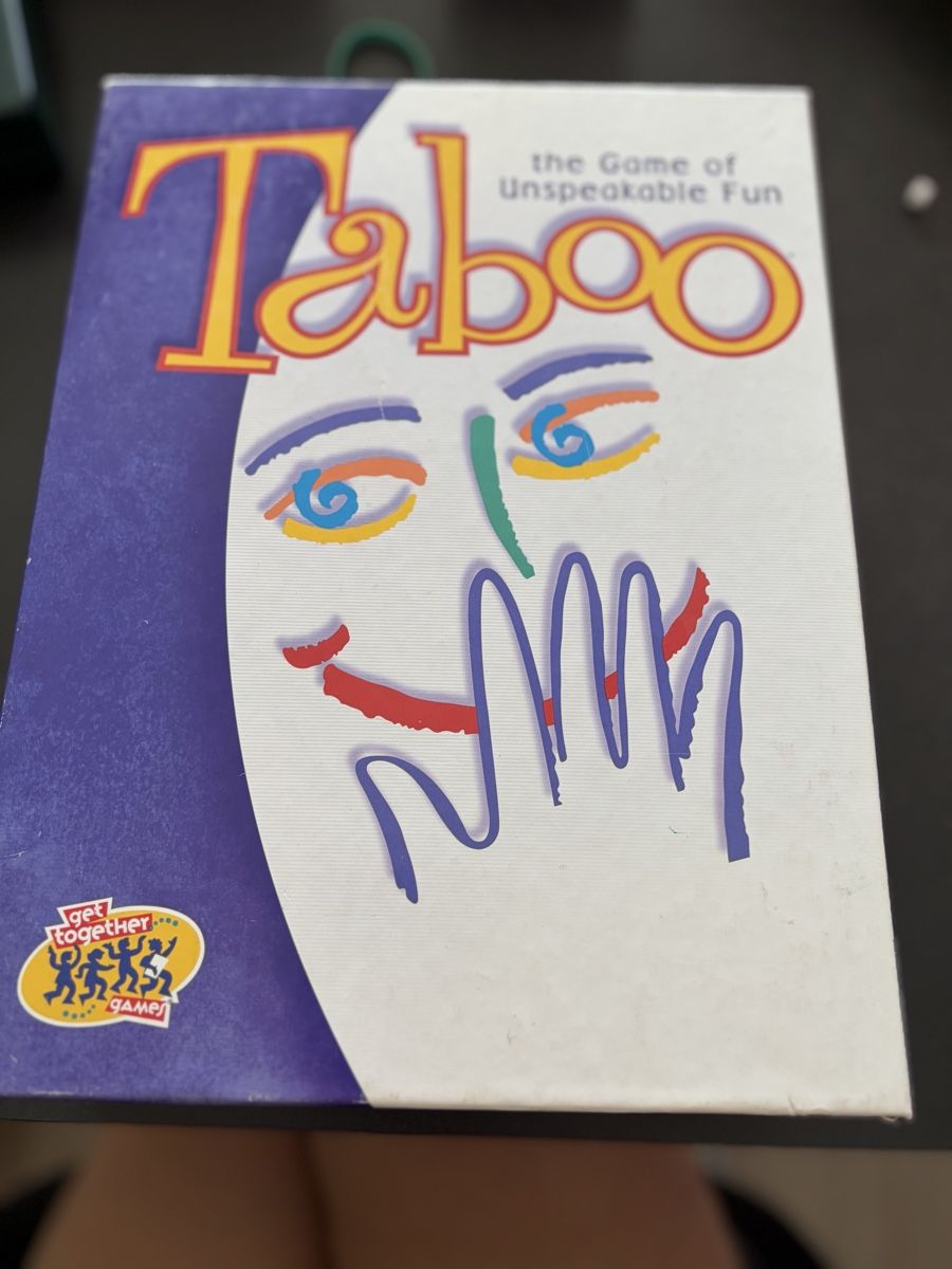 Hasbro Giochi: Taboo in English  – Usato da Münchenstein venduto da ArleneLM