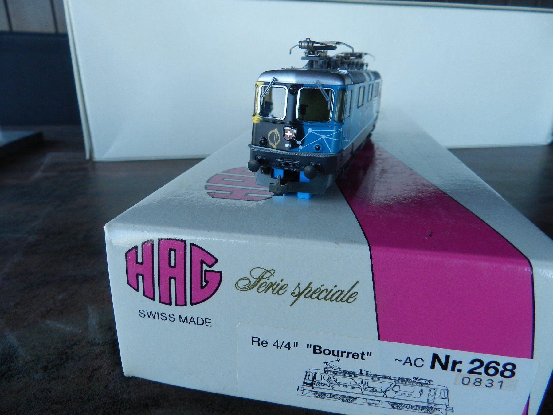 Hag Trains électriques: H0 AC HAG E-Lok Re 4/4 II Bourret – Neuf (Voir description) à Arzier-Le Muids par elocin83