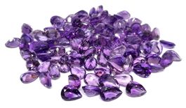 Lot 51.06 ct Améthystes poire 11-12 mm - Valeur 800.- Fr.