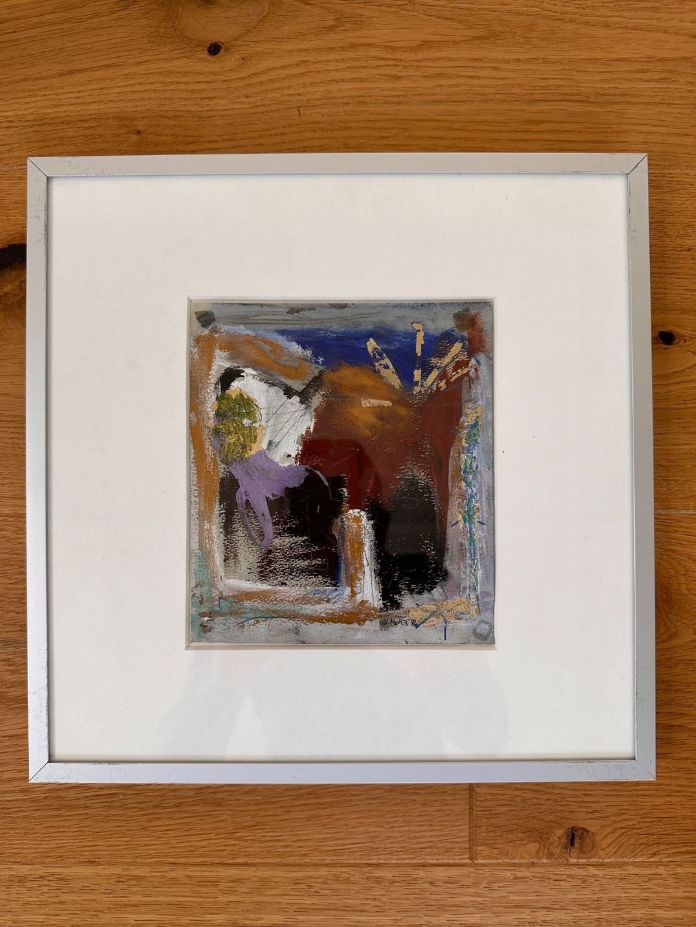 Dipinti: Original Mischtechnik / Gemälde von VERENA MERZ 1986 – Usato da St.Gallen venduto da opuszwei