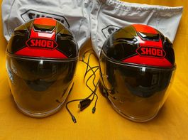Shoei Neotec II Jethelm+Sena SRL2 Sprechanlage, Gr M 57-58cm