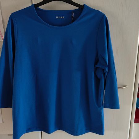 Rabe Shirt königsblau 3/4 Arm Gr. 46  neu Fr. 29.-