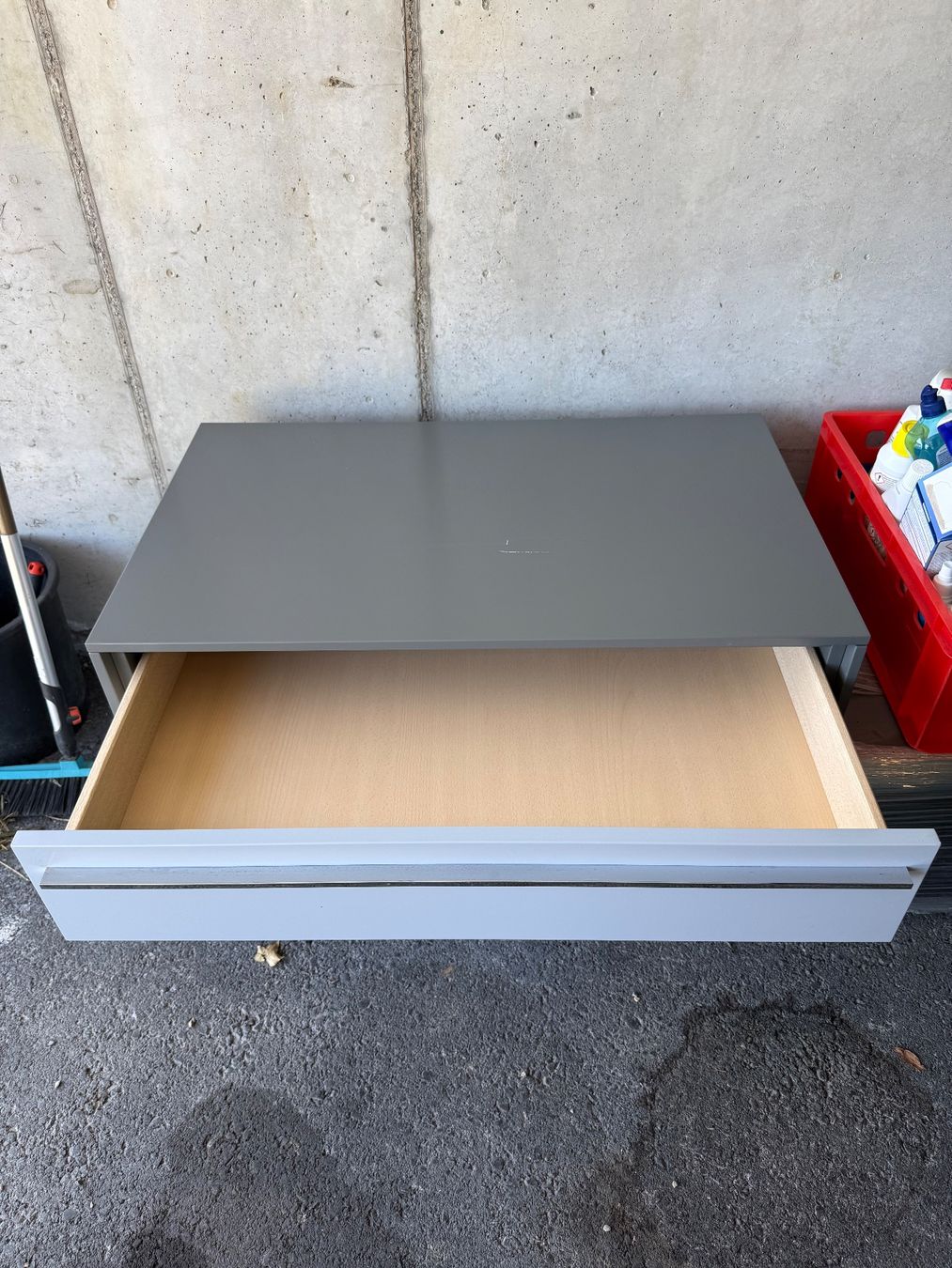 Cassettiere: Modernes, dreiteiliges Lowboard/Sideboard 276cm – Usato da Rebstein venduto da Houwi 4