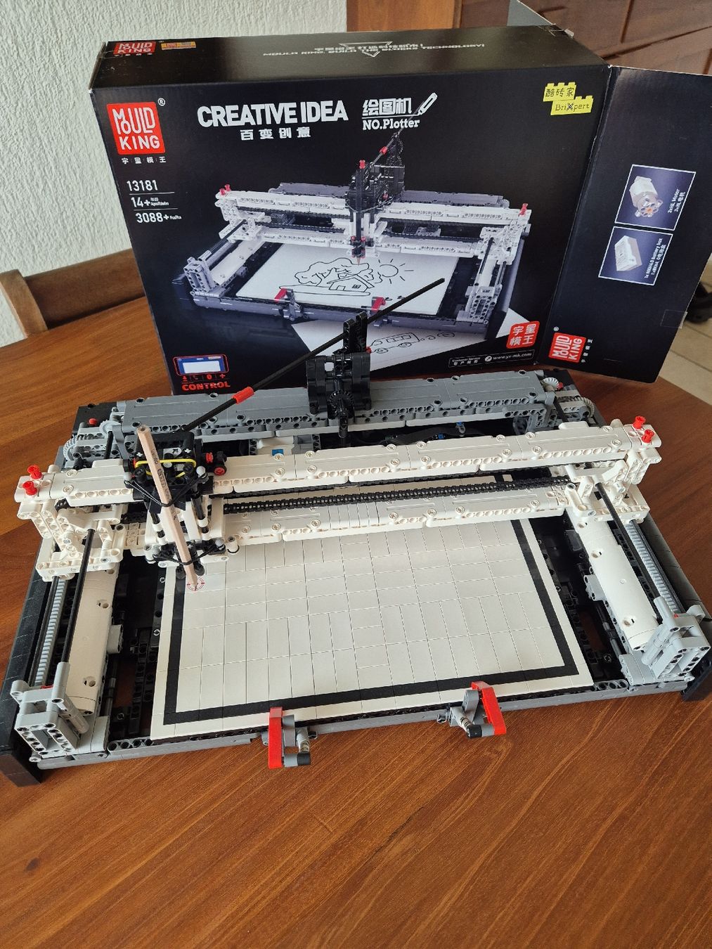 Mould King Kit di costruzioni: Mould King Plotter 13181, 3088 Teile, Top Zustand! – Usato da Volketswil venduto da escorbach 1