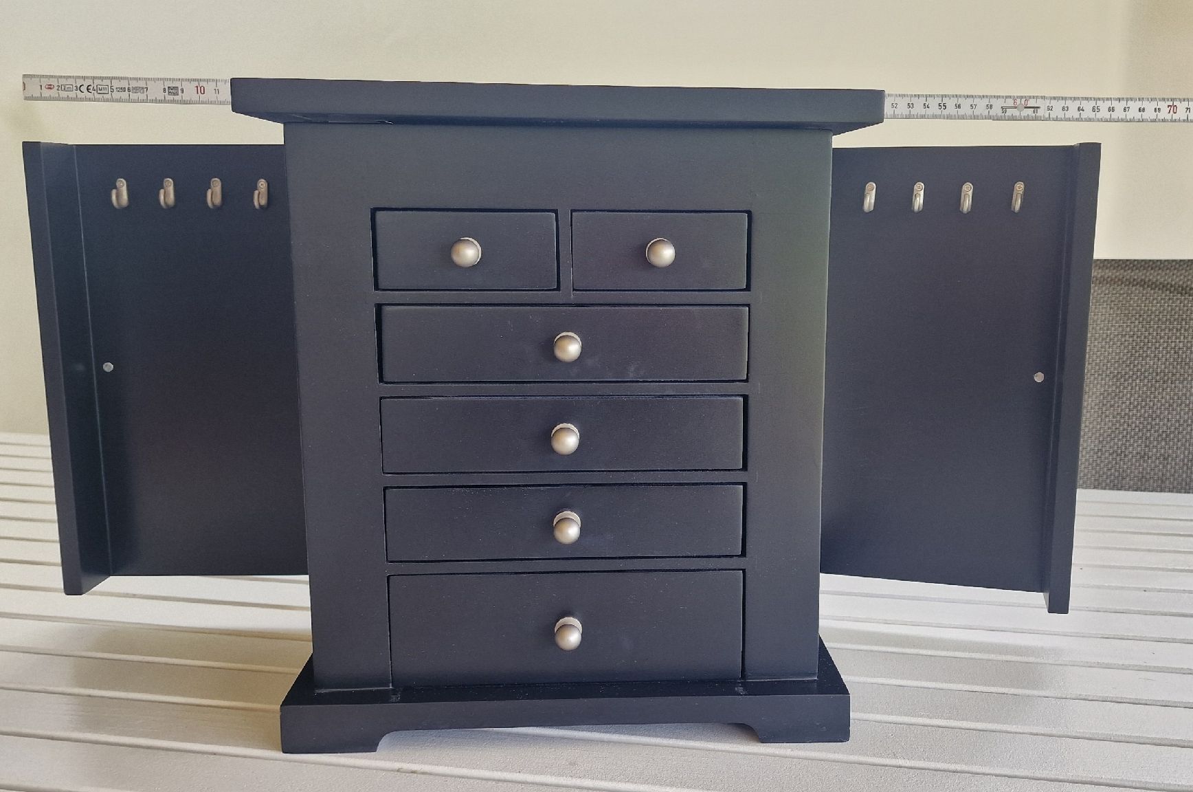 Altro in Decorazioni & Accessori: Schmuckkasten/Schmuckschrank schwarz – Usato da Wenslingen venduto da Slinky 4