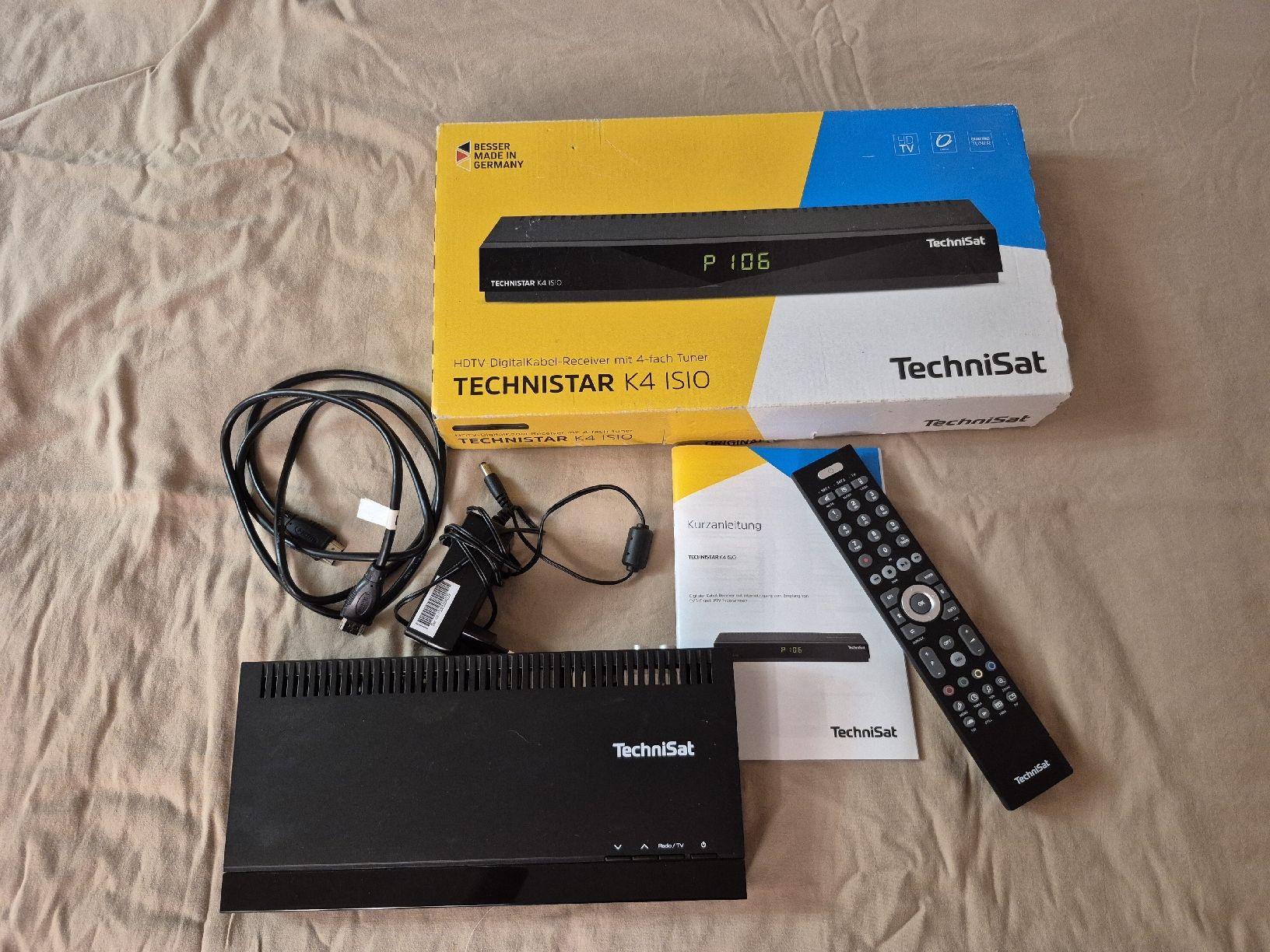 Technisat Récepteurs: TechniSat TECHNISTAR K4 ISIO Kabel-Receiver DVB-C OVP – D'occasion à Aeschau par winu5 1