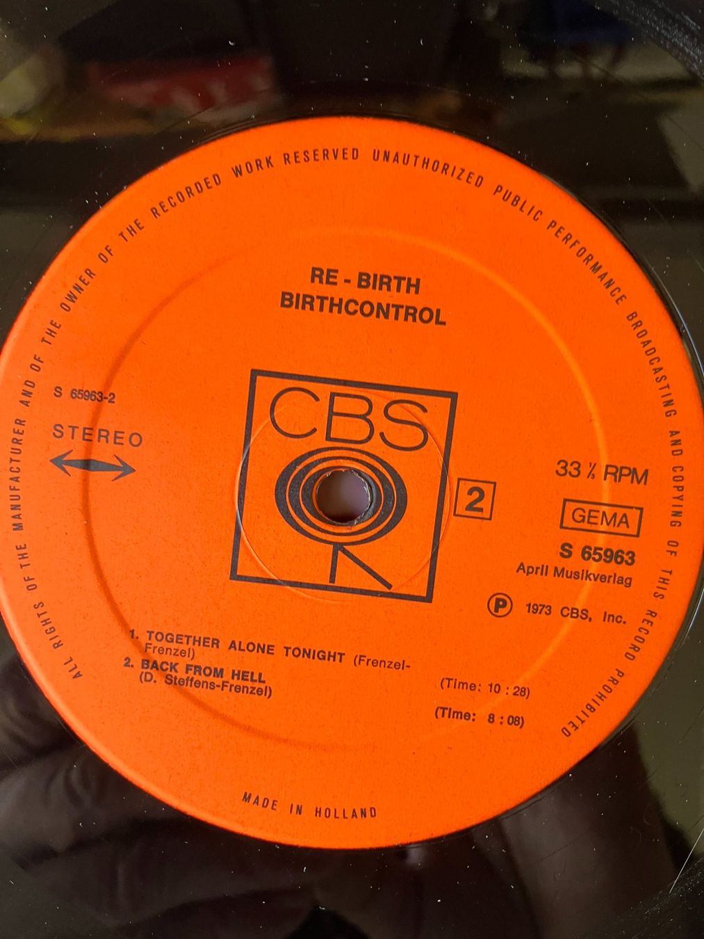Schallplatten: Birth Control – Gebraucht aus Aarwangen von Jukebox3 8