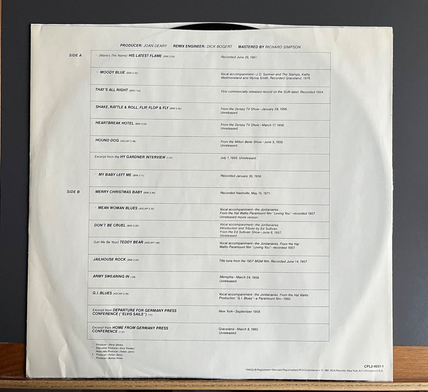 Schallplatten: Elvis Presley - This is Elvis - 2 LPs – Gebraucht aus Muttenz von Golden_Times 3